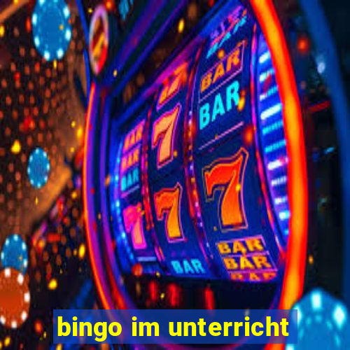 bingo im unterricht