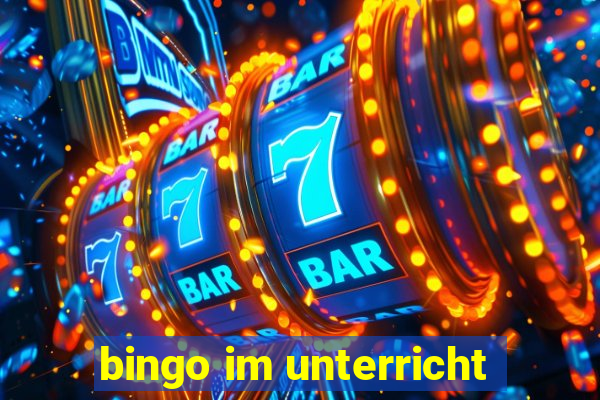 bingo im unterricht