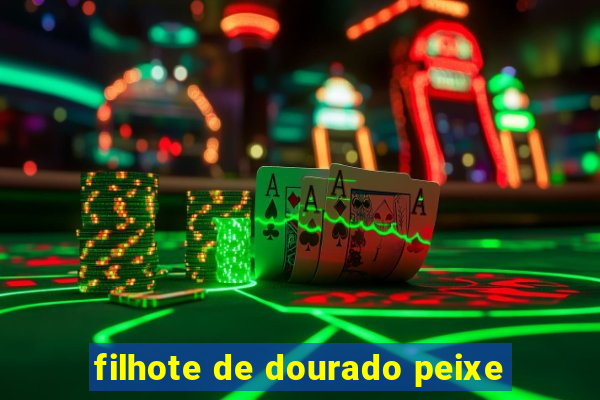 filhote de dourado peixe