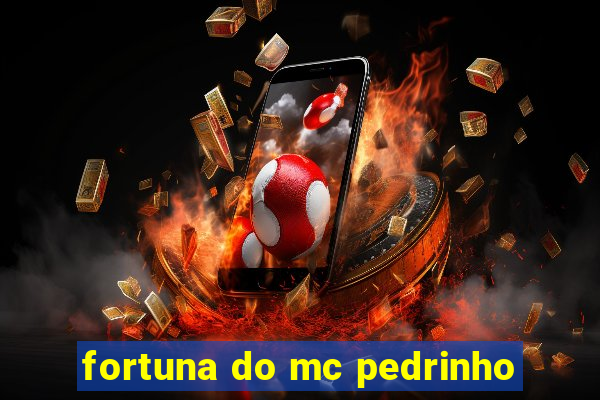 fortuna do mc pedrinho