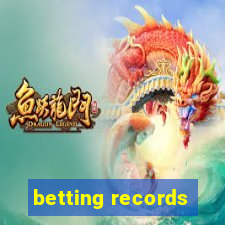 betting records