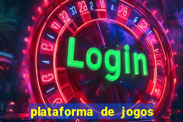 plataforma de jogos nova pagando