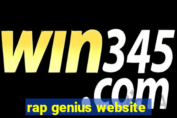 rap genius website