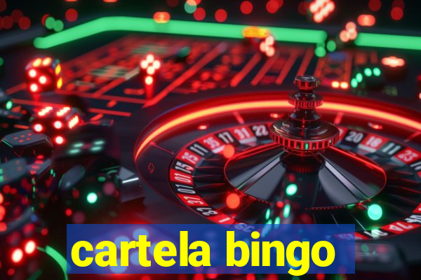 cartela bingo