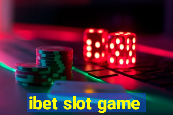 ibet slot game