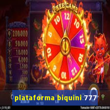 plataforma biquini 777