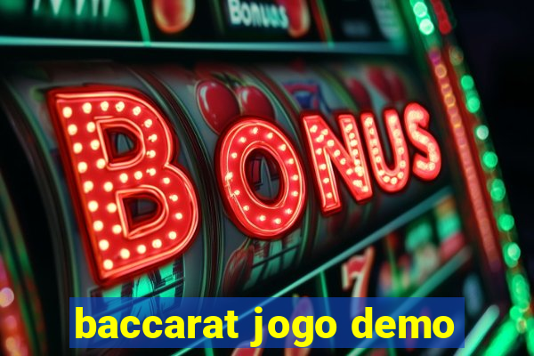 baccarat jogo demo