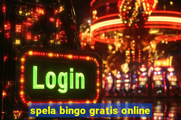 spela bingo gratis online