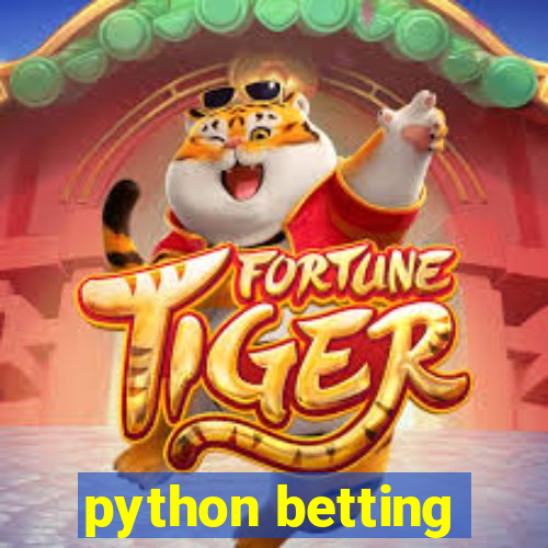 python betting