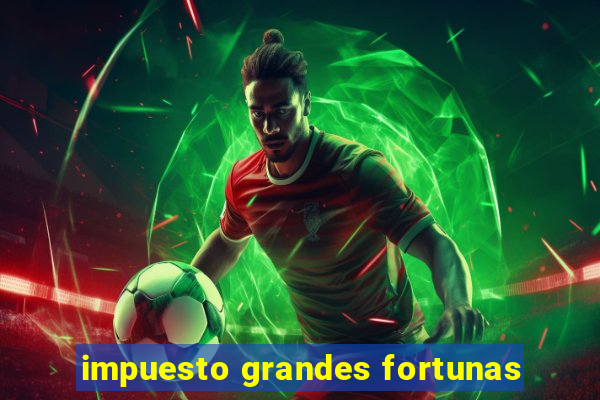 impuesto grandes fortunas