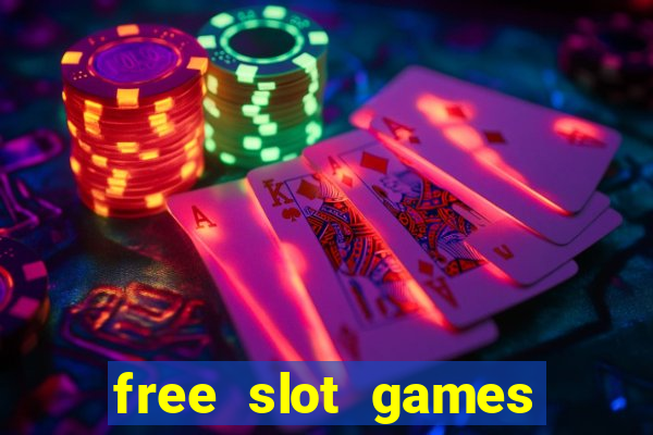 free slot games real money