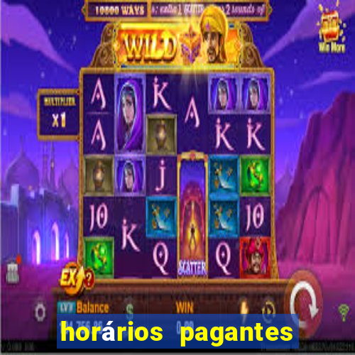 horários pagantes pg soft