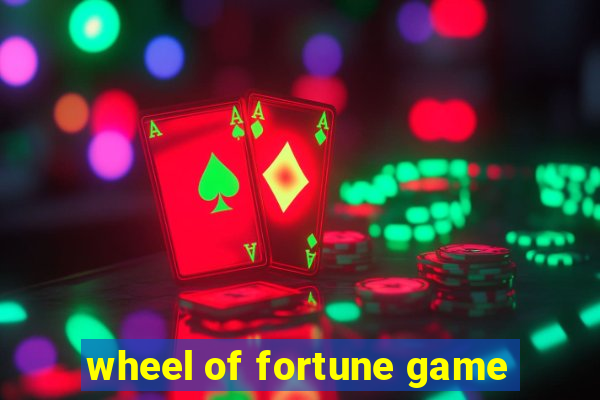 wheel of fortune game