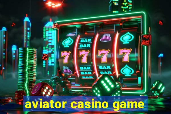 aviator casino game