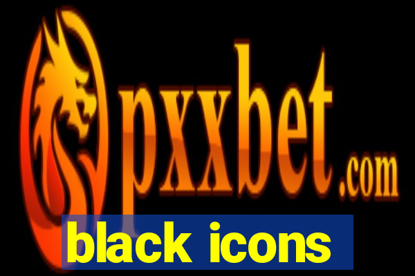 black icons