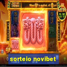 sorteio novibet