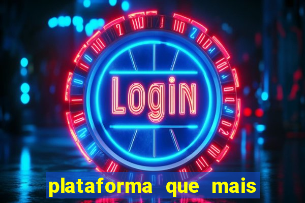 plataforma que mais paga fortune tiger