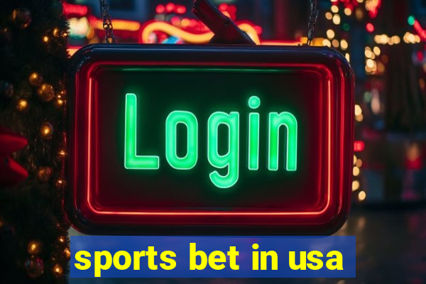 sports bet in usa