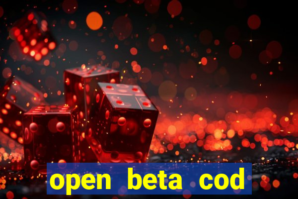 open beta cod black ops 6