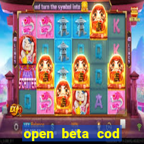 open beta cod black ops 6