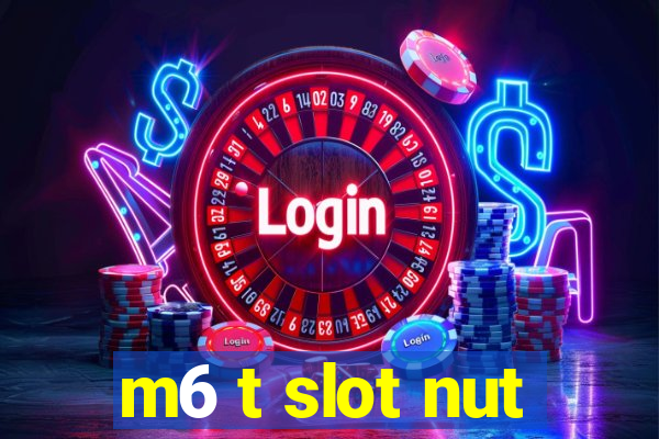 m6 t slot nut