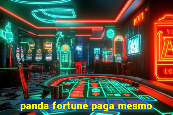 panda fortune paga mesmo