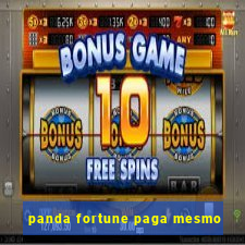 panda fortune paga mesmo