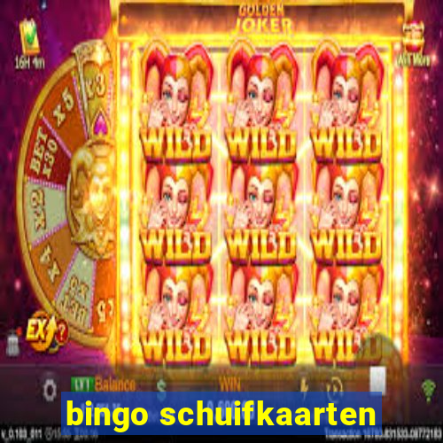 bingo schuifkaarten