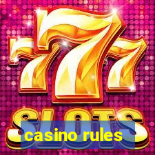 casino rules