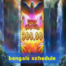 bengals schedule