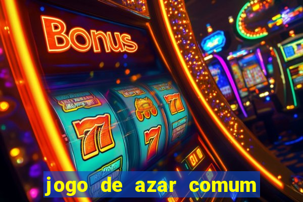 jogo de azar comum em cassinos