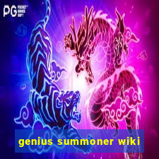 genius summoner wiki