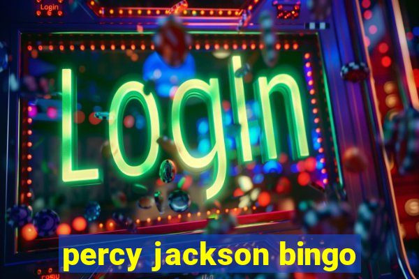 percy jackson bingo