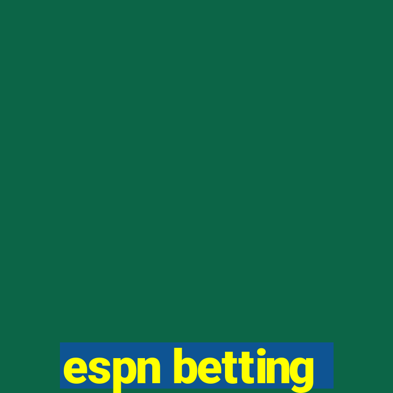 espn betting