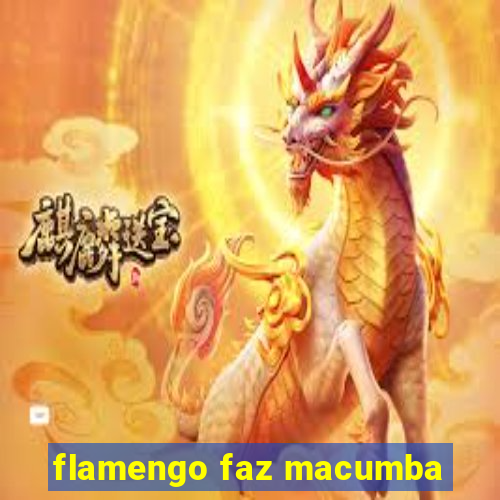 flamengo faz macumba