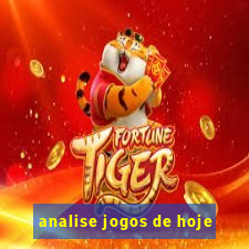 analise jogos de hoje