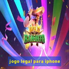 jogo legal para iphone