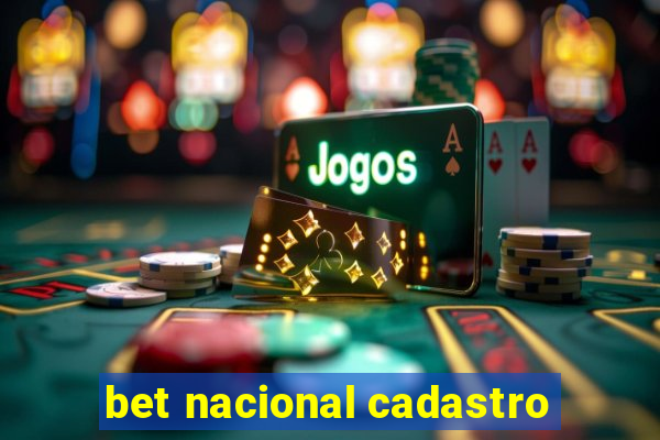 bet nacional cadastro