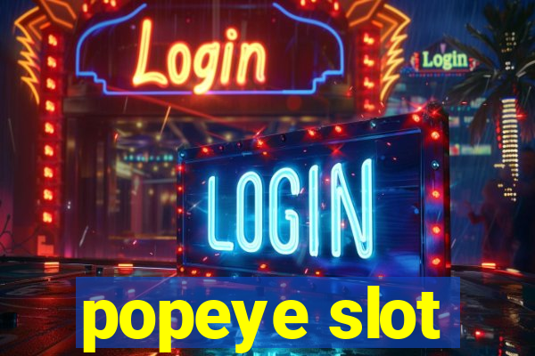 popeye slot