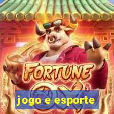 jogo e esporte