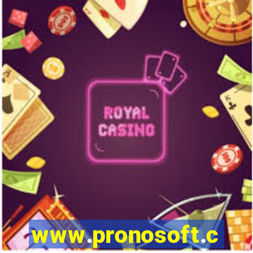 www.pronosoft.com