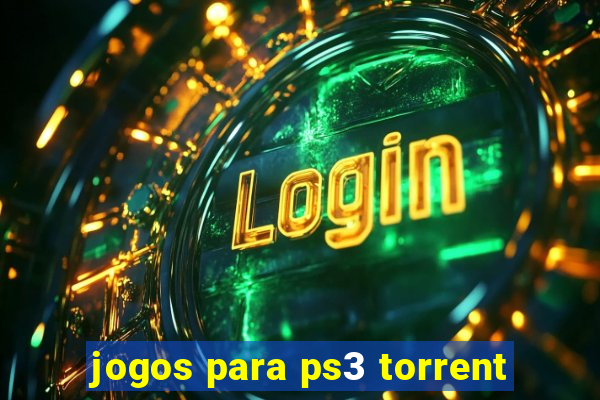 jogos para ps3 torrent