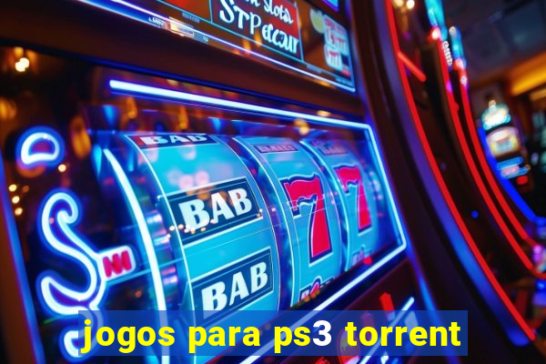 jogos para ps3 torrent