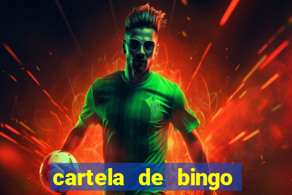 cartela de bingo ate 50 para imprimir