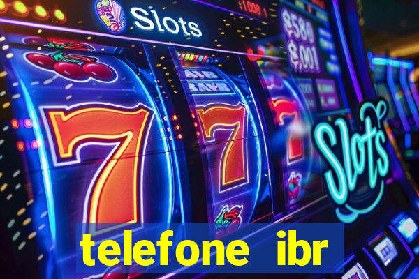 telefone ibr vitória da conquista