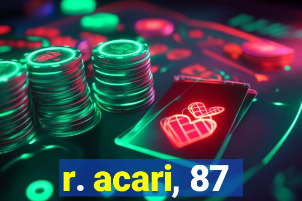 r. acari, 87