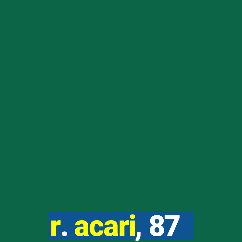 r. acari, 87