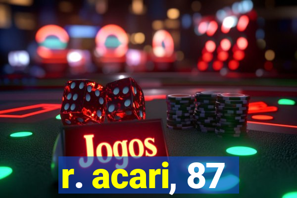 r. acari, 87