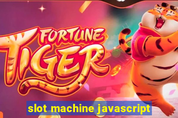 slot machine javascript