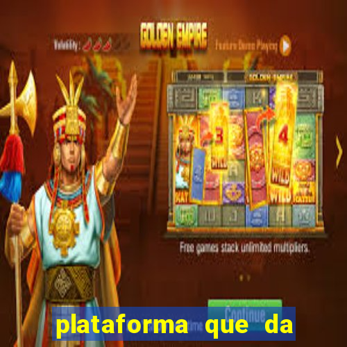 plataforma que da 30 reais para jogar